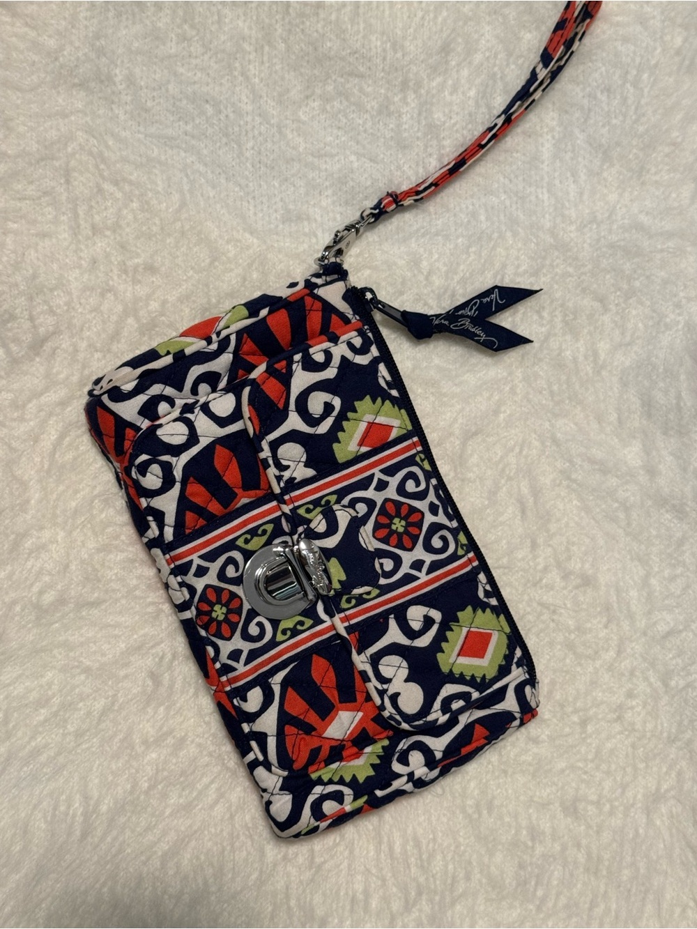 Vera Bradley Turn-Lock Wristlet